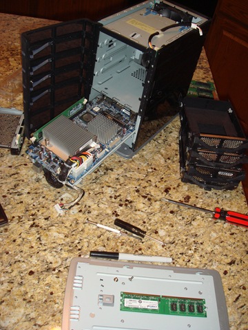 home server disassembled