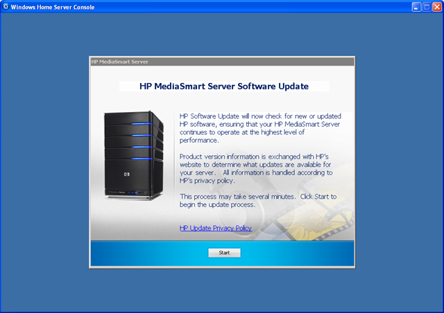 windows home server update 2