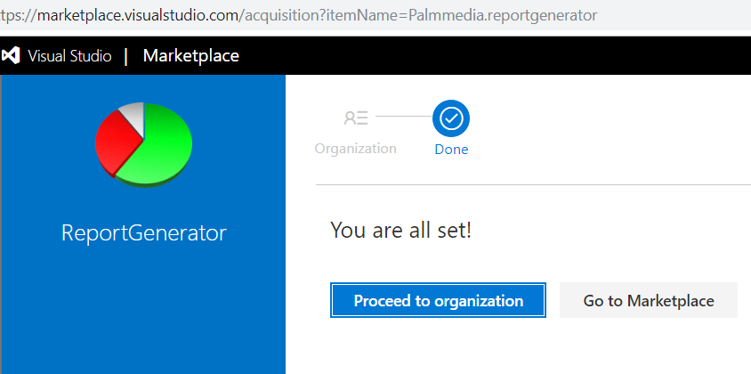 Palmmedia.ReportGenerator in Visual Studio marketplace