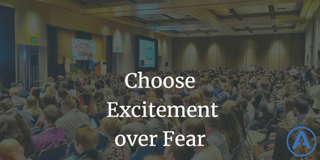 featured image thumbnail for post Choose Excitement over Fear