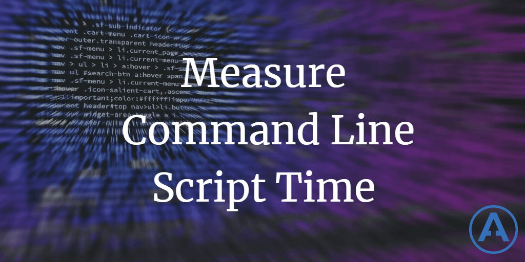 How to measure elapsed time of command line tools using PowerShell