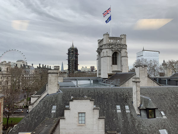 View from workshop room at NDC London 2020