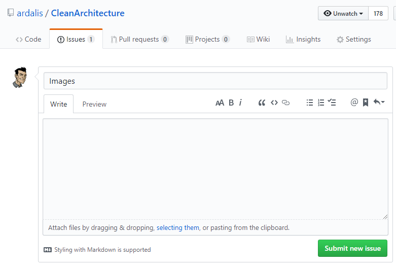 Github картинки в readme