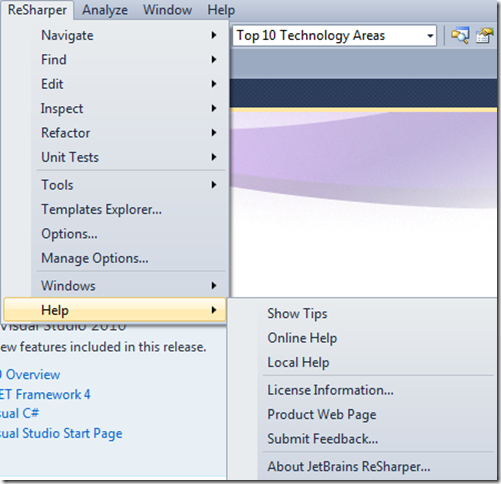 visual-studio-features-resharper-documentation