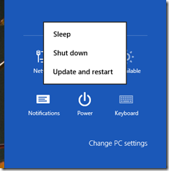 shutdown windows 8