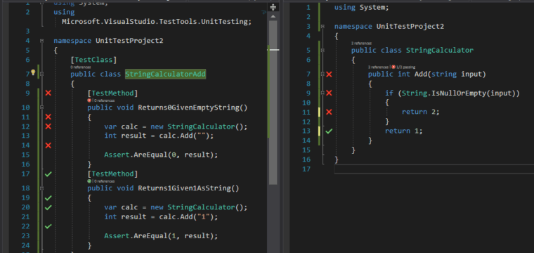 Live Unit Testing in Visual Studio 2017