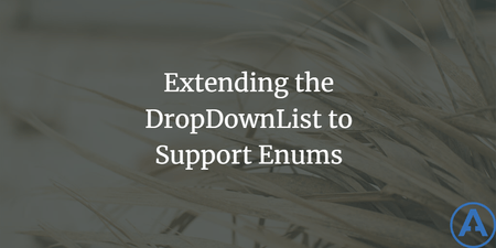 featured image thumbnail for post Extending the DropDownList to Support Enums