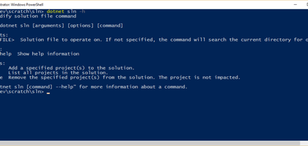 featured image thumbnail for post How to Manage Solution Projects using dotnet CLI