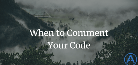 featured image thumbnail for post When To Comment Your Code