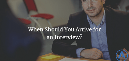 featured image thumbnail for post When Should You Arrive for an Interview