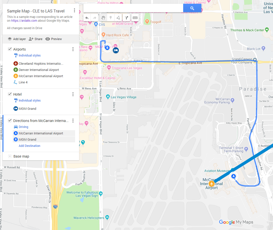 Add Pins and Create Custom Google Maps